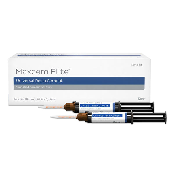 Kerr Dental 33874 Maxcem Elite Universal Resin Cement White Opaque 2/Pk Kerr Dental 33874 Maxcem Elite Universal Resin Cement White Opaque 2/Pk